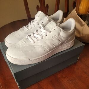 New Balance Classic White Leather Sneakers